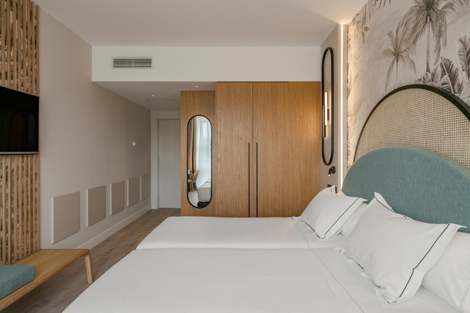 Vincci room vista jardín